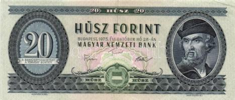 1962. 10Ft (3x) + 1962. (2x) + 1975. 20Ft + 1980. 20Ft (14x), összesen 20db! T:II,III