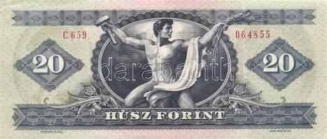 1962. 10Ft (3x) + 1962. (2x) + 1975. 20Ft + 1980. 20Ft (14x), összesen 20db! T:II,III