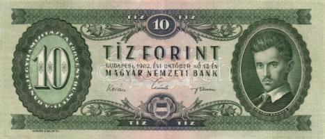 1962. 10Ft (3x) + 1962. (2x) + 1975. 20Ft + 1980. 20Ft (14x), összesen 20db! T:II,III