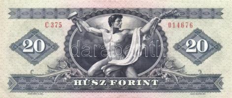 1962. 10Ft (3x) + 1962. (2x) + 1975. 20Ft + 1980. 20Ft (14x), összesen 20db! T:II,III
