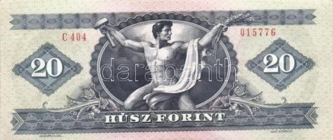 1962. 10Ft (3x) + 1962. (2x) + 1975. 20Ft + 1980. 20Ft (14x), összesen 20db! T:II,III