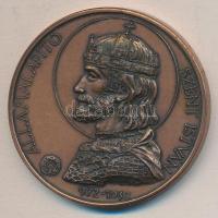 2000. Poroszló "Államalapító Szent István / MÉE" Br emlékérem T:2+