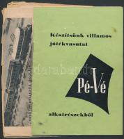 Pé-Vé (Pénzverde) játék vonat ismertető + újságkivágás