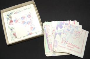 cca 200 darabos szalvétagyűjtemény az ötvenes évekből