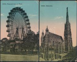Vienna / Bécs - 10 db háború előtti képeslap, vegyes minőség