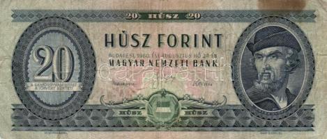 1960. 20Ft T:III,III- folt