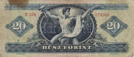 1960. 20Ft T:III,III- folt