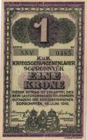 Sopronnyék/hadifogolytábor 1916. június 16. 1K + 2K T:I