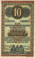 Sopronnyék/hadifogolytábor 1916. június 16. 10K T:I-