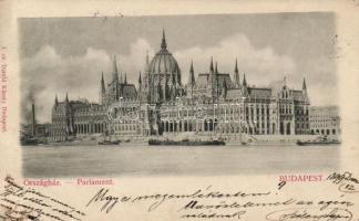 1899 Budapest V. Parlament, Divald Károly (EM)