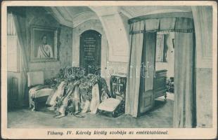 Tihany IV. Károly király szobája (Rb)