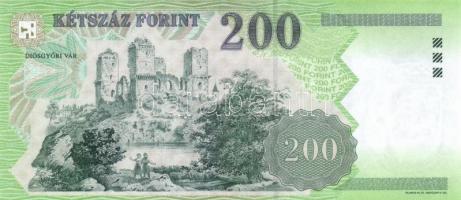 2004. 200Ft (2x) "FB" sorozat, egymásutáni sorszámmal T:I