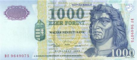 1998-2004. 1000Ft klf évszámokkal T:I