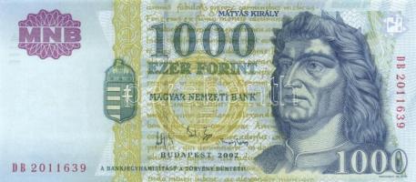 1998-2004. 1000Ft klf évszámokkal T:I