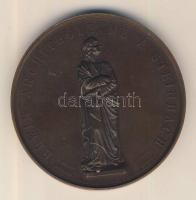 Franciaország / Párizs ~1860. Strassburgi Katedrális Br emlékérem Szign.: Ch. Altorffer (60.5mm/95.5...