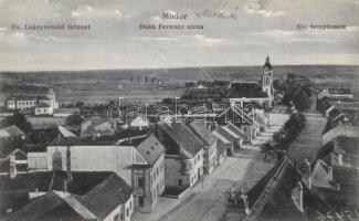 Modor girls school, Deák Ferenc street, Evangelist church