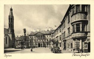 Sopron, I. Ferenc József tér, autó, Royal üzlet