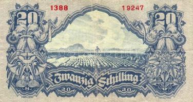 Ausztria 1945. 20Sch T:II