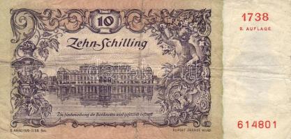 Ausztria 1950. 10Sch T:II