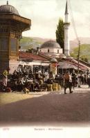 Sarajevo market place, folklore