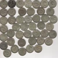 Nagy-Britannia 1937-46 2Sh 44db ezüst T:2,2/3