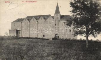 Léva, Tanítóképezde, Schulcz Ignácz kiadása / teacher training school (Rb)