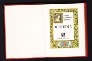 Corvina  Iniciálék. Budapest Medicina KNER 1974 sorszámozott reprint mini könyv