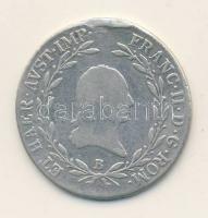 Ausztria/magyar verdejel 1806B 20Kr Ag "II. Ferenc" T:3