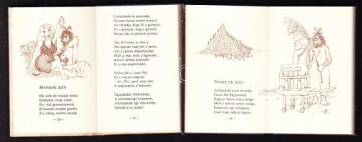 Karinthy Fricike: Az emberke tragédiája I-II. köt. 1978. Zrínyi Nyomda, számozott illusztrált reprin...