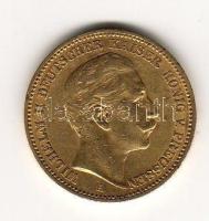D.Reich 1895. I.Wilhelm 20M 7,965gr arany T:2