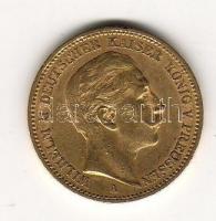 D.Reich 1899. I.Wilhelm 20M 7,965gr arany T:2