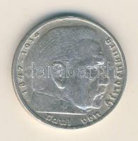 Német 3. Birodalom 1936A 5M Ag "Hindenburg" T:2-
German Third Reich 1936A 5 Marks Ag "...