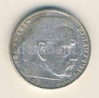 Német 3. Birodalom 1938A 2M Ag "Hindenburg" T:3
German Third Reich 1938A 2 Marks Ag "...