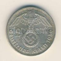 Német 3. Birodalom 1939B 2M Ag "Hindenburg" T:2- German Third Reich 1939B 2 Marks Ag "Hindenburg" C:VF