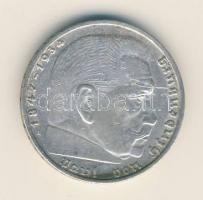 Német 3. Birodalom 1937A 2M Ag "Hindenburg" T:2-
German Third Reich 1937A 2 Marks Ag &quot...