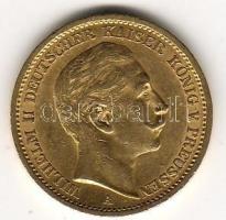 D.Reich 1908. I.Wilhelm 20M 7,965gr arany T:2