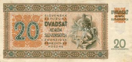 Szlovákia 1942. 20Ks T:II