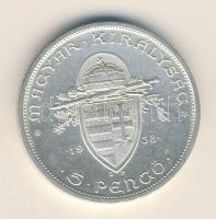 1938. 5P Ag "Szent István" T:2