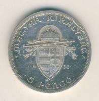 1938. 5P Ag "Szent István" T:3+