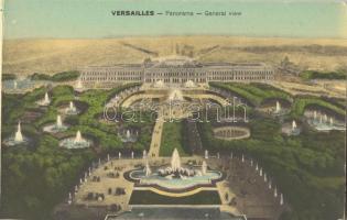 Versailles kastélyok - 21 darabos régi képeslapfüzet