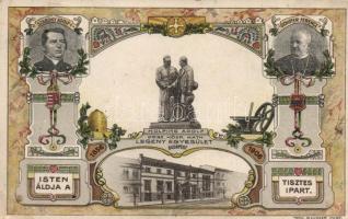 Budapest Országos Központi Katolikus Legényegyesület, Szaboky Adolf, Kolping Adolf és Schiffer Ferenc, litho