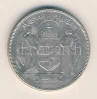 1930. 5P Ag "Horthy jobbra" T:3