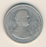 1930. 5P Ag "Horthy jobbra" T:3