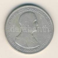 1930. 5P Ag "Horthy jobbra" T:3