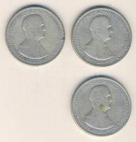 1930. 5P Ag "Horthy jobbra" (3x) T:3