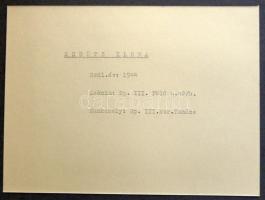 1964-1965   64db fotó albumban a Mafilm Filmjáték Stúdió hallgatóiról, benne Schütz Ila