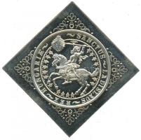 1929. 5P Ag "Szent László" CSEGELY U.P jelzéssel, Artex-veret (45mm/50.25g) T:PP Csak 1084db! /  Hungary  1929. 5 Pengő "St. Ladislau" KLIPPE restrike with U.P. mark (45mm/50.25g) C:PP Only 1084 examples! Huszár: 2307., Adamo PE6.