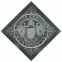1929. 5P Ag "Szent László" CSEGELY U.P jelzéssel, Artex-veret (45mm/50.25g) T:PP Csak 1084...