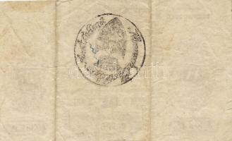 Ausztria 1800-as évek első fele 20Kr Cholitz szükségpénz T:II