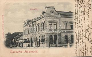 Módos town hall with the shop of Adam Hoffmann